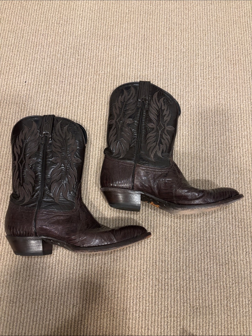 Vintage Tony Lamas 1211 women’s cowboy boots size 9.5M leather western